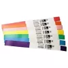 Pulsera hospitalaria Zebra Z-Band UltraSoft verde, blanco