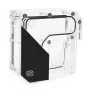Depósito Alphacool 15075 Acrílico Negro Transparente 120mm