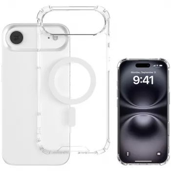 Funda Border 4smarts Ibiza para Apple iPhone 17 Air 16,8 cm Transparente