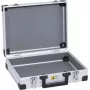 Maletín de utensilios allit AluPlus Basic talla L, plateado, capacidad 35 L