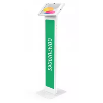 Compulocks iPad 10,9 pulgadas 10.ª gen Swell Enclosure Soporte de suelo Blanco