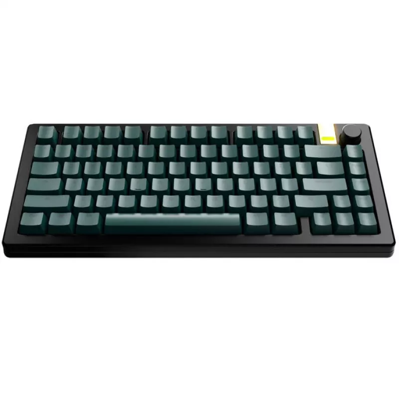 Set de teclas de sublimación de color PBT GLORIOUS GPBT Basics — distribución ANSI, color TGRN