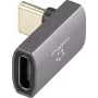 Renkforce Adaptador USB4 USB-C [1x conector macho - 1x conector hembra] RF-3778586 8K UHD 90° (RF-3778586)