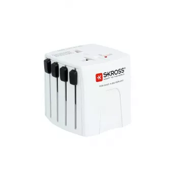 Adaptador de enchufe de viaje Skross MUV Micro Universal 100-250V