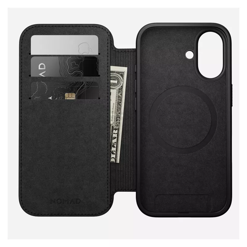 Funda tipo folio para móvil Nomad NM014209858 para Apple iPhone 17, 16 cm (6,3