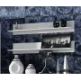 Cama Set de dos estantes 125cm SOHO blanco mate