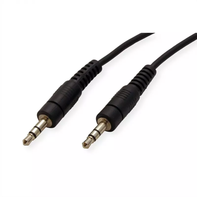 ROLINE cable de audio - minijack estéreo macho a minijack estéreo macho