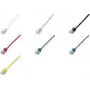 LogiLink Ultraflex SlimLine - Cable de parcheo - RJ-45 (M) a RJ-45 (M) - 2 m - 3,8 mm - apantallado PIMF - CAT 6a - apantallado, libre de halógenos, moldeado - azul, RAL 5015