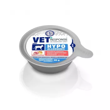 VET RESPONSE Hipoalergénico Conejo - Comida húmeda para gatos - 85 g