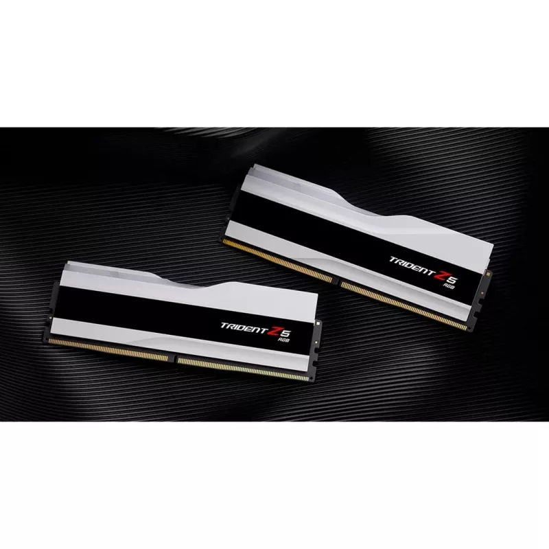DIMM 32 GB DDR5-6000, memoria blanca, F5-6000J2836G16GX2-TZ5RW, Trident Z5 RGB, INTEL XMP