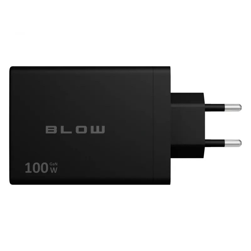 BLOW 4xUSB-C PD 100W GaN cargador de pared, negro