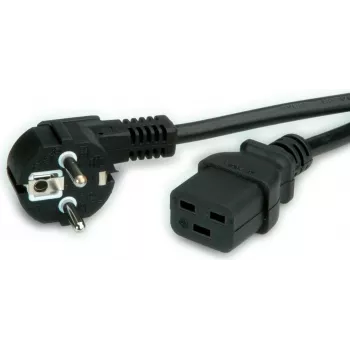 VALUE ROLINE cable de alimentación CEE7/7 - C19 16A, 0,8m (19.99.1551)