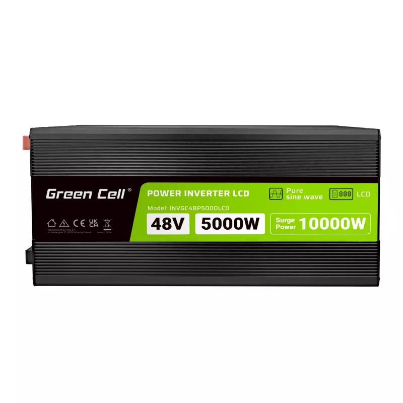 Inversor LCD 48V 5000W/10000W onda senoidal pura con indicador