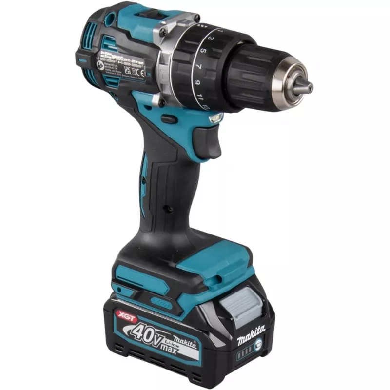 Makita XGT HP002GA202 taladro atornillador percutor a batería 40 V, 2 baterías 2,0 Ah