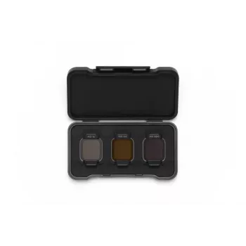 Set de filtros de densidad neutra DJI Flip ND16 / ND64 / ND256 — pack de tres para drones DJI compatibles