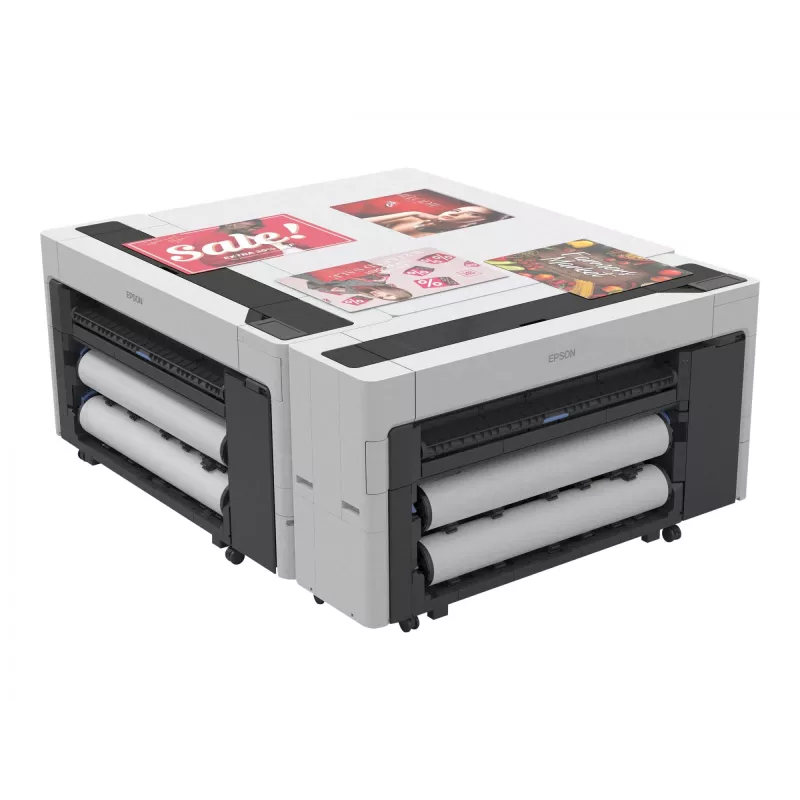 Epson SureColor SC-T3700DE impresora de gran formato, 24" (610 mm), inyección de tinta en color, 2400 x 1200 ppp, 6 colores, rollo