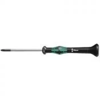 Destornillador Phillips para electrónica y mecánica fina Wera 2050 PH 00 longitud de hoja: 40 mm (05118019001)