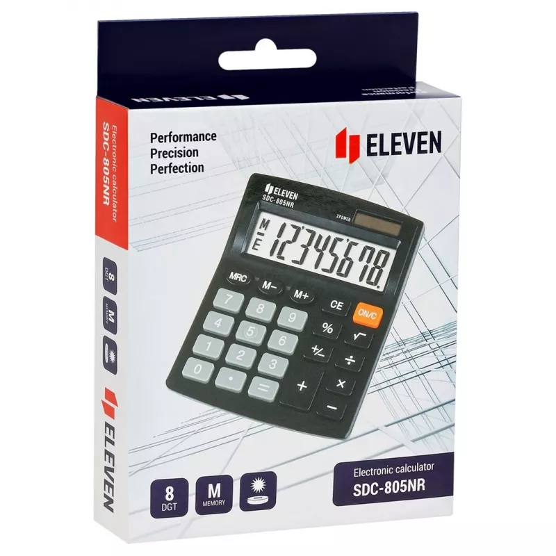 Eleven calculadora de oficina SDC-805NR
