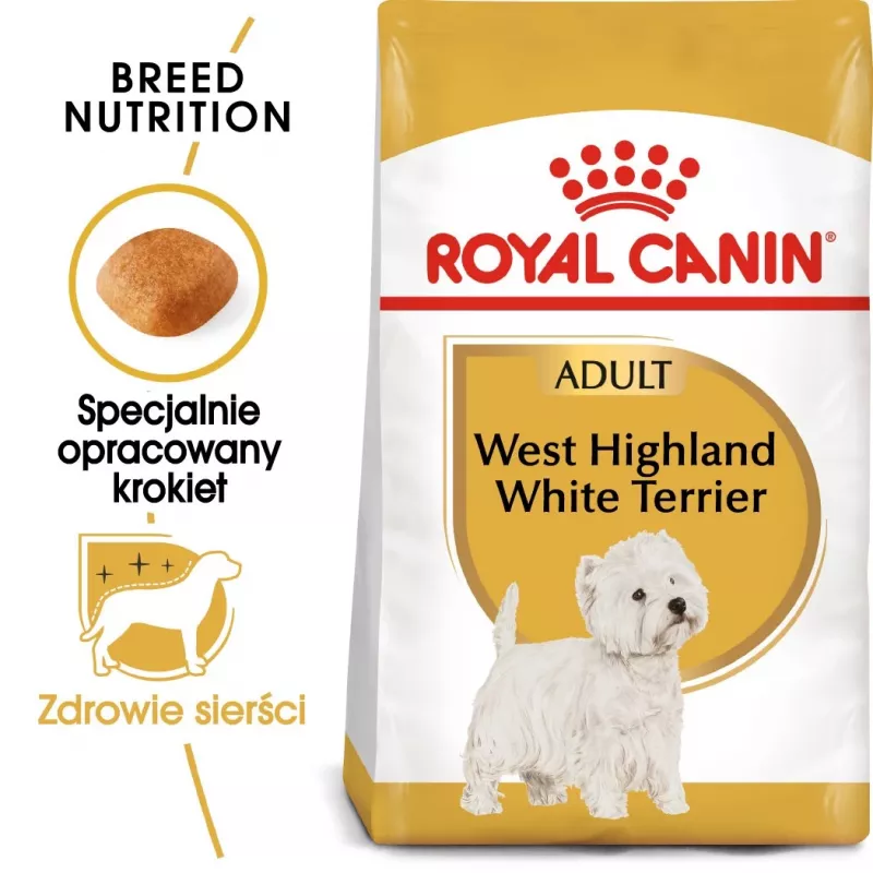 Royal Canin BHN West Highland White Terrier Adult - Pienso para perros adultos - 3 kg