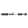 Goobay Outdoor (IP68) conector de cable de red, CAT 6A sin apantallar, UTP – estanco al polvo y al agua, regleta de terminales para montaje LSA (sin herramientas) (44416)