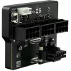 Adaptador de cable de alimentación PCIe Thermal Grizzly TG‑WV‑P38H1R 1×12VHPWR a 3×8‑pin (invertido), negro