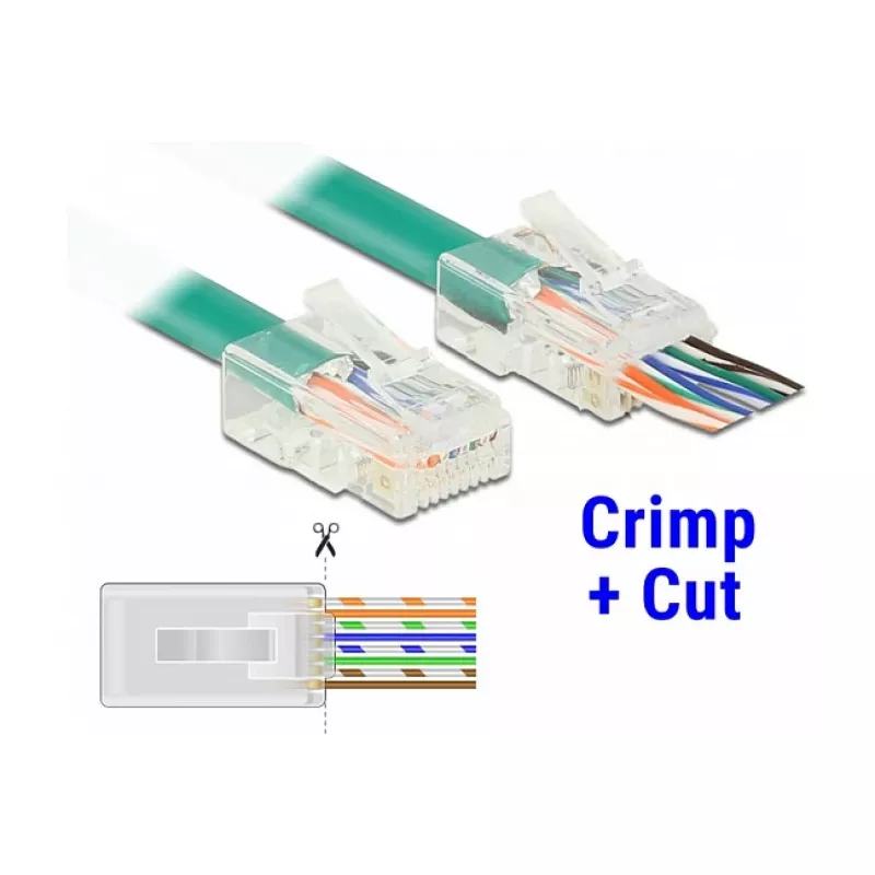 Conector macho RJ-45 DeLOCK 86453