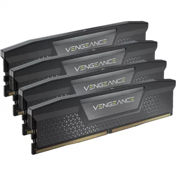 DIMM 96 GB DDR5-5600 (4x 24 GB) kit cuádruple, memoria RAM negra, CMK96GX5M4B5600C40, Vengeance, INTEL XMP
