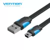 Cable Vention VAS-A14-B200 USB 2.0 conector macho A - USB 2.0 conector macho B Mini, 2 m
