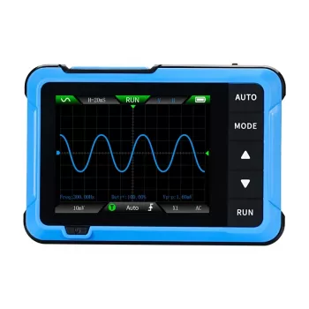 Osciloscopio mini portátil 2 en 1 y generador de señal Fnirsi DSO510 — ancho de banda 100 MHz, frecuencia de muestreo 1 GS/s