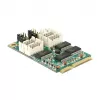 Adaptador serie DeLOCK 95244 Mini PCIe - 4 x RS-232