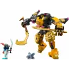 Set de construcción LEGO NINJAGO 71839 Mech de combate Spinjitzu de Arin, 213 piezas, 2 minifiguras, altura 160 mm
