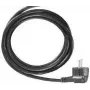 Bachmann H05VV-F 3G - cable de alimentación - tipo F (M) acodado a extremo abierto - AC 250 V - 16 A - 5,0 m - moldeado - negro - Alemania (304.176)