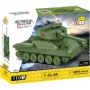 Set de construcción Cobi modelo de tanque T-34-85 — 110 piezas, edad 6+, verde