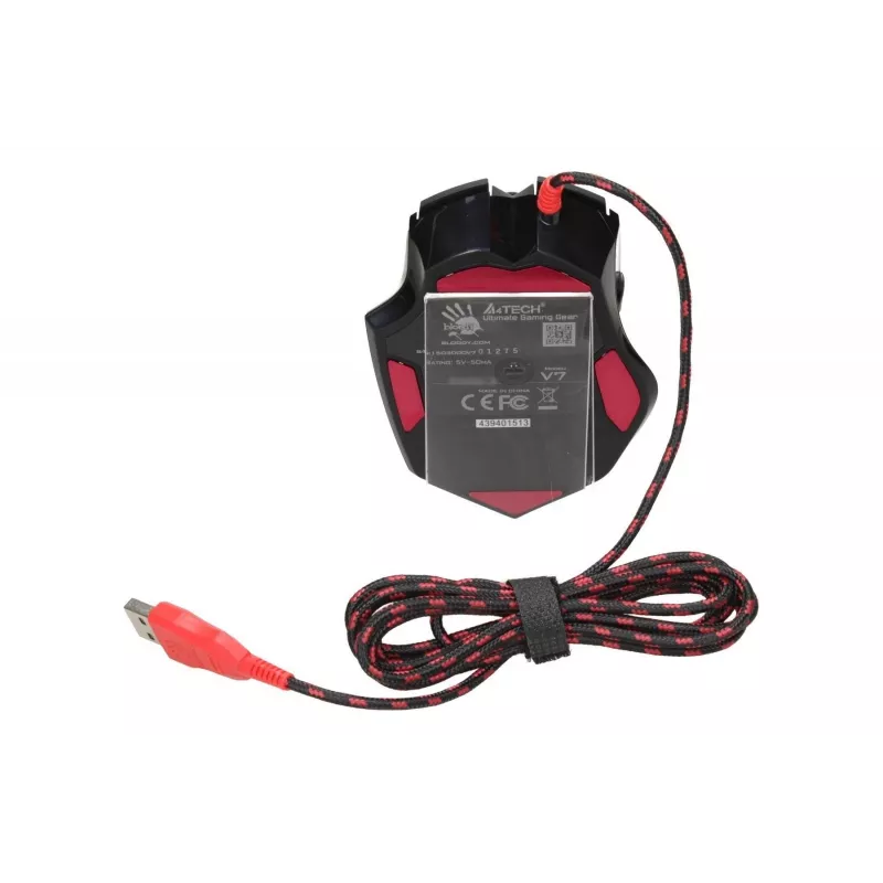 Ratón A4Tech Bloody V7m USB Type-A V-Track 3200 DPI