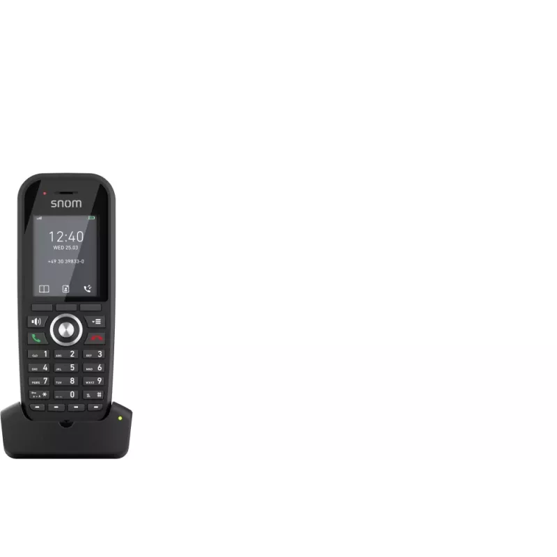 Teléfono DECT Snom M30 IP DECT Handset auricular inalámbrico negro