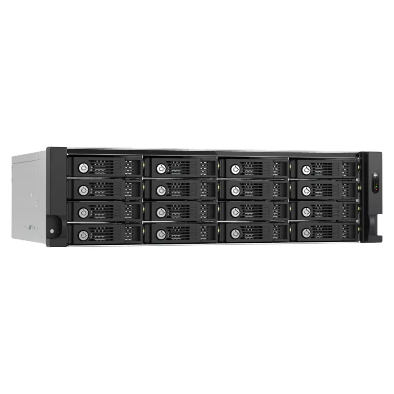 QNAP - TL-R1600PES-RP - Matriz de discos - 16 bahías (SATA-600 / SAS-3) SAS 12Gb/s (externo) montaje en rack 2U