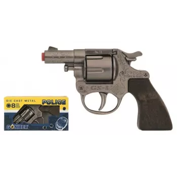 Revólver de policía Pulio pequeño, metal 73/0