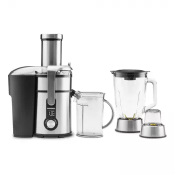 Exprimidor centrífugo Gastroback Design Digital Pro 1300 W negro acero inoxidable