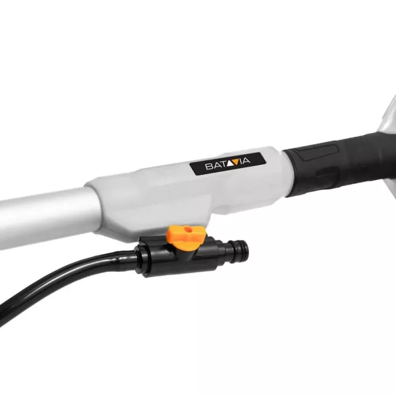 Batavia B.V. | 18V Twin Brush - Sistema de cepillo a batería con motor sin escobillas y mango telescópico, sin batería ni cargador | IPX7