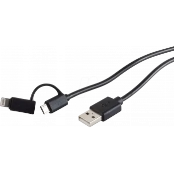 Cable USB ShiverPeaks BS14-14025 USB 2.0 1 m