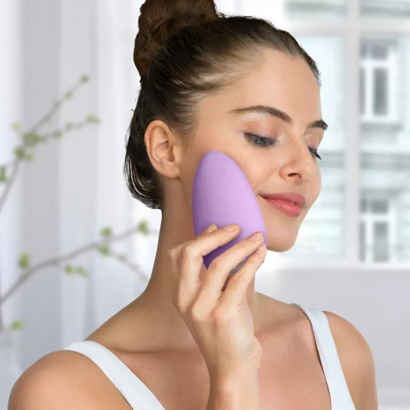 Cepillo facial vibratorio Silk'n Bright lila alimentación por red/pilas para todo tipo de piel
