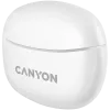 Canyon TWS-5 Auriculares Bluetooth, con micrófono, BT V5.3 JL 6983D4, respuesta de frecuencia: 20Hz-20kHz, batería auriculares 40mAh*2 + estuche de carga 500mAh, Type-C