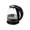 Hervidor de agua | Adler | Hervidor de agua | AD 1224 | Estándar | 2000 W | 1,5 L | Vidrio | Base giratoria 360° | Negro