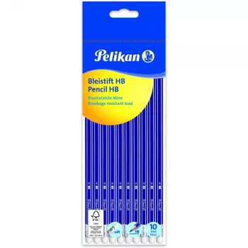 Pelikan 811132 lápiz de color 10 uds. negro (811132)