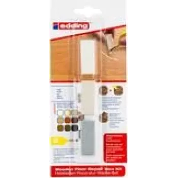 Set de cera de reparación Edding 8902 blanco — cera correctora para superficies blancas, pequeño set de reparación
