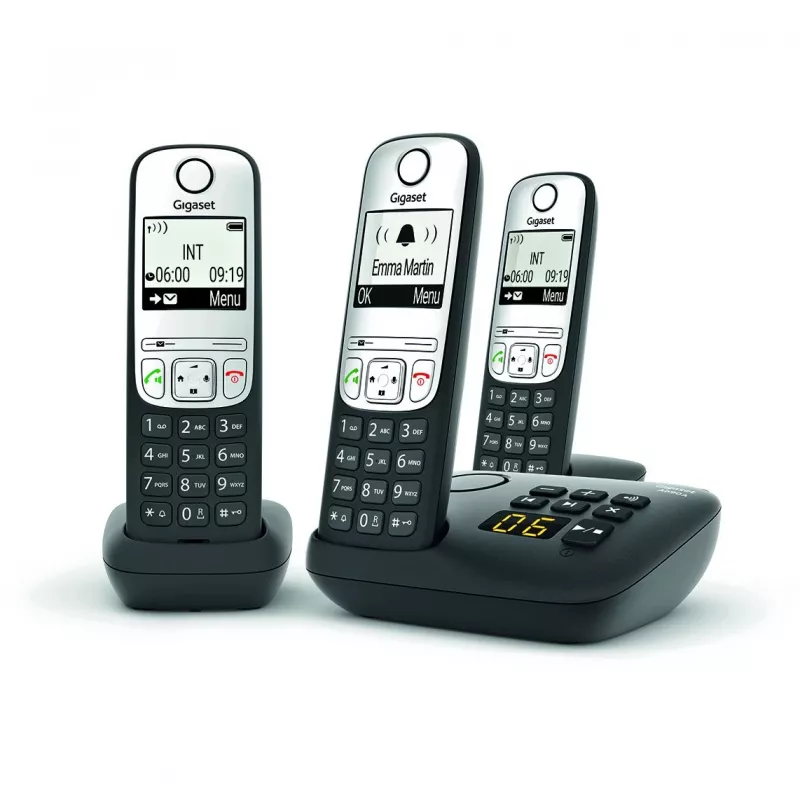 Teléfono analógico/DECT Gigaset A690A Trio