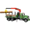 Transporte de madera BRUDER MACK Granite con 3 troncos