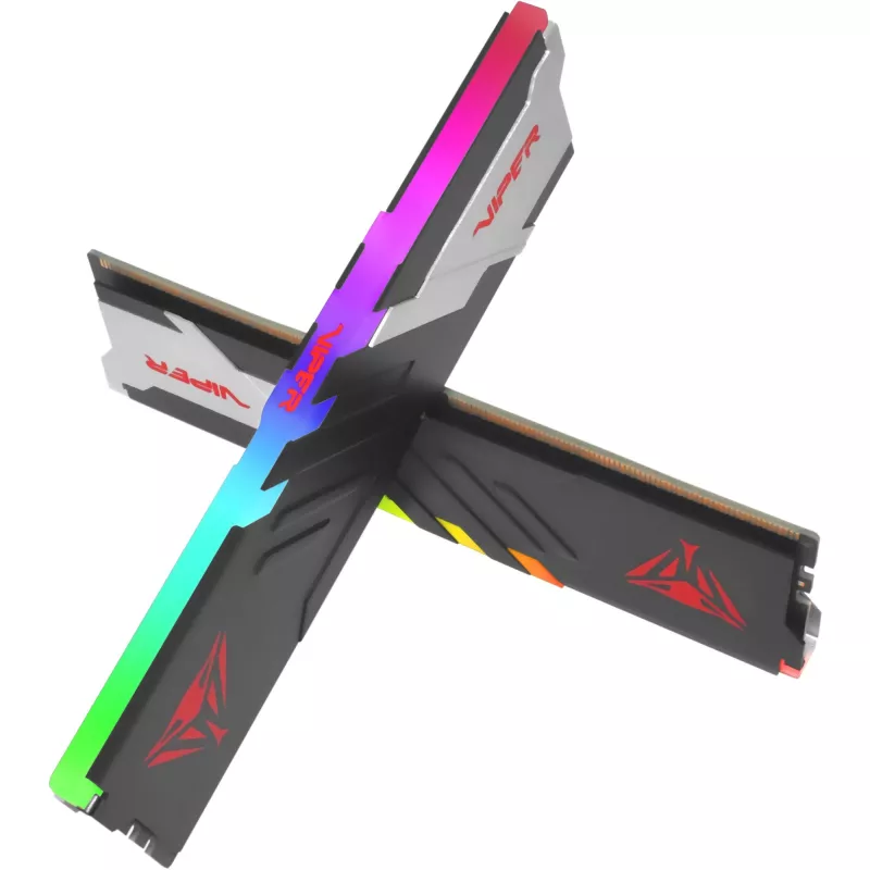 Kit de memoria Patriot Viper Venom RGB PVVR532G720C34K DDR5-7200 32 GB (2x 16 GB) CL34, Intel XMP 3.0, negro