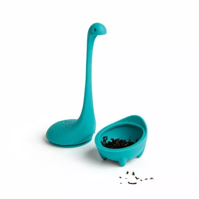 Filtro de té de silicona Ototo Design OT839 turquesa 48,3 mm 144,5 mm