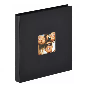 Walther Fun negro 10x15 400 fotos álbum de fundas EA110B - negro - 400 hojas - XL - 310 mm - 330 mm - 3 cm